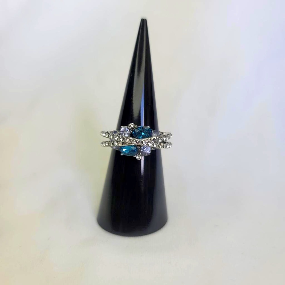 Cubic Zerconia/Rhinestone Ring